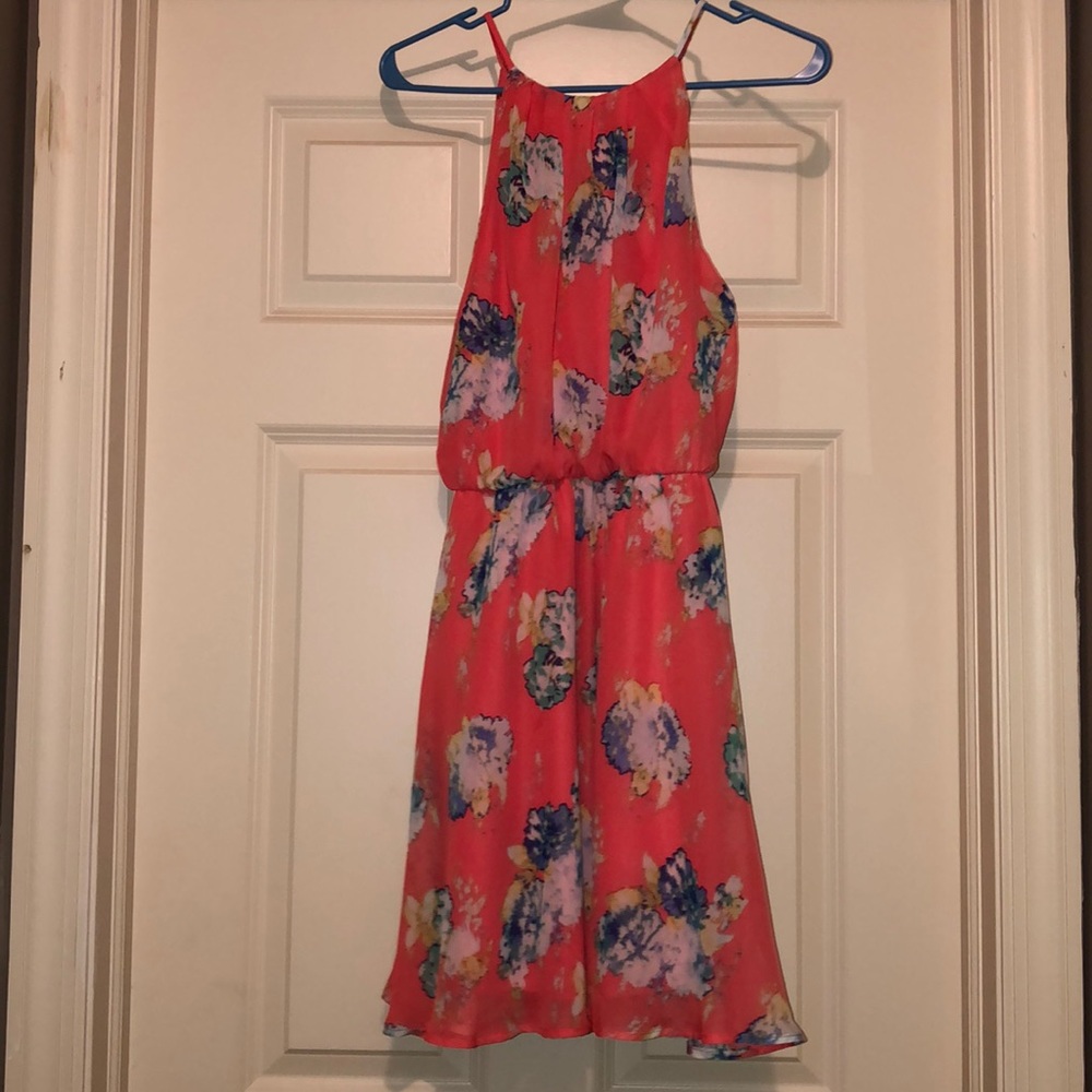 Floral Halter Sundress
